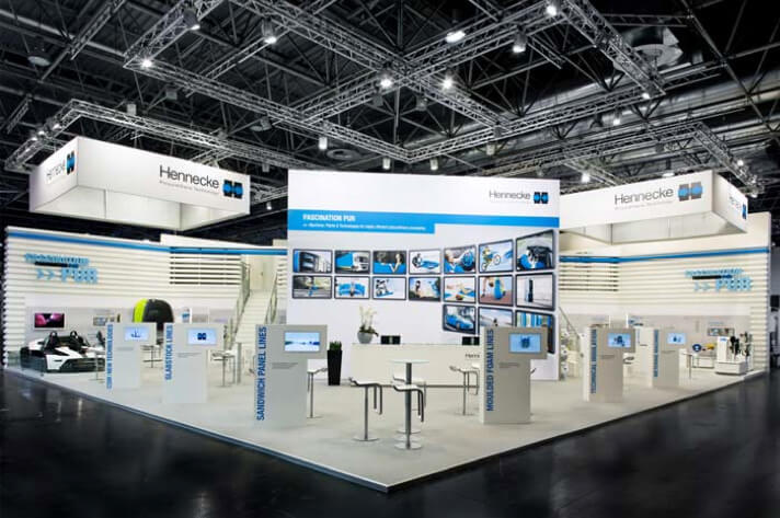 Open and inviting presentation of a broad range of products - Hennecke at the K show 2013 Open and inviting presentation of a broad range of products - Hennecke at the K show 2013