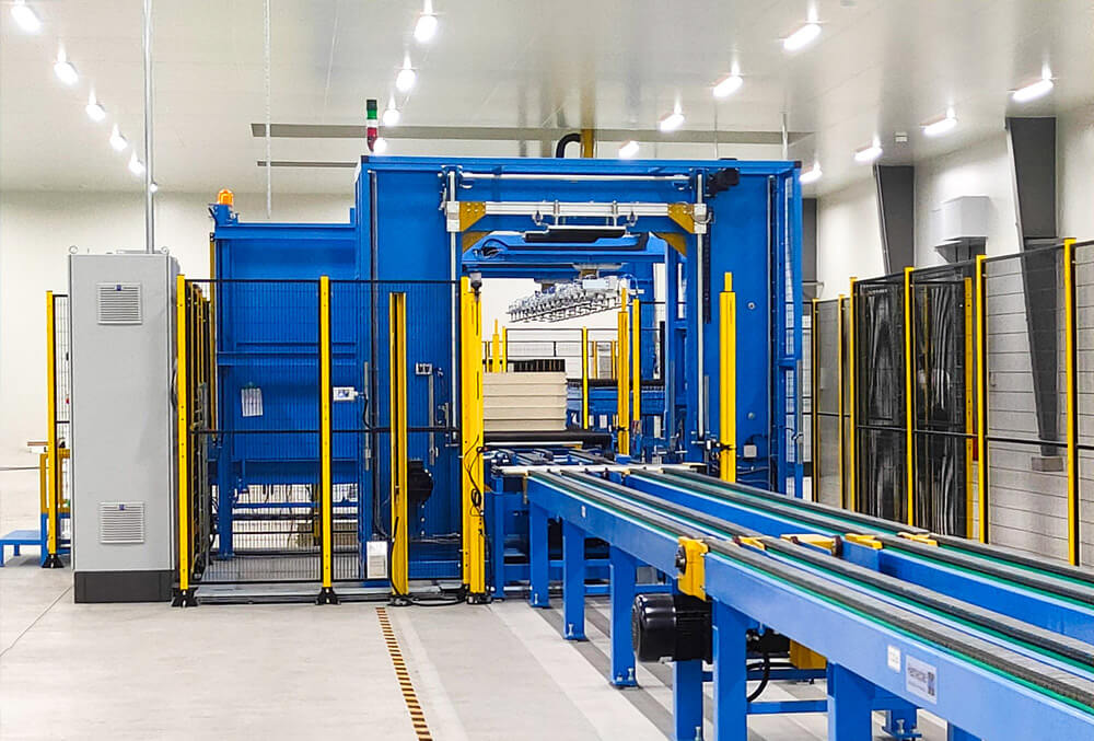 PANELMASTER STEEL: Eps protection infeed unit