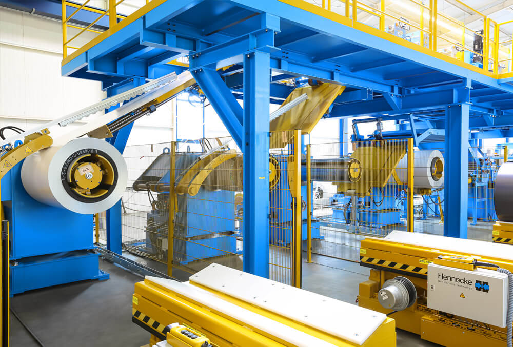 PANELMASTER STEEL: Facing infeed