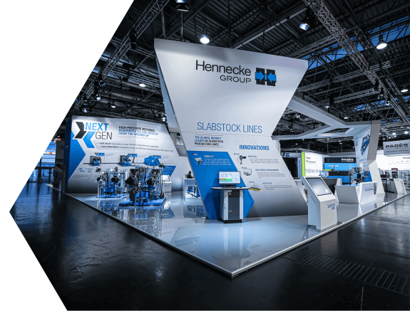 Partecipazione a fiere dell'Hennecke GROUP