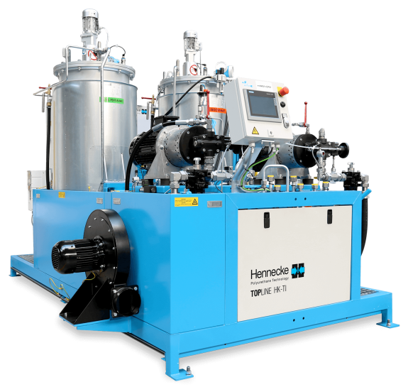 TOPLINE HK-TI - Máquina dosificadora para la producción de refrigeradores y aplicaciones en el área del aislamiento técnico