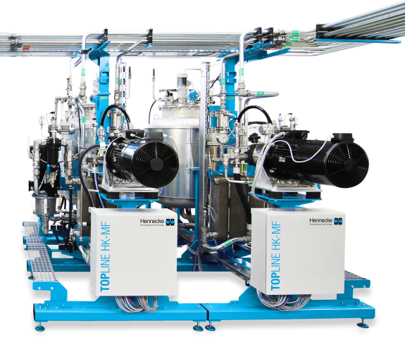 TOPLINE HK-MF - Optimised for multi-component applications in the manufacture of moulded foam products